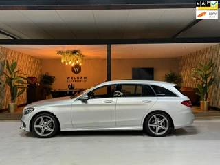 Hoofdafbeelding Mercedes-Benz C-Klasse Mercedes-Benz C-klasse Estate 180 Business Solution AMG NAP Garantie Pano Leder Camera Rijklaar