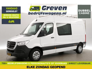 Mercedes-Benz Sprinter 311 2.2 CDI L2H2 Dubbele Cabine Airco Cruise Camera Carplay 6 Persoons Navi Imperiaal Trekhaak