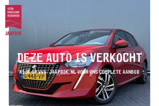 Peugeot 208 Model 2020 1.2 101 PK Blue Lease Allure HALF LEDER / CAMERA / VIRTUAL COCKPIT / CLIMA / NAVI / CRUISE / BLUETOOTH / PDC V+A / LMV 16 INCH / PRIV. GLAS / ISOFIX / MULTIFUNCT. STUUR