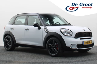 MINI Countryman Mini 1.6 Cooper S ALL4 Chili Two-Tone, Leer, H&K, Cruise, Climate, Navigatie, Bluetooth, PDC, 19''