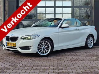 BMW 2 Serie Cabrio 220i Centennial High Executive | Automaat | Leder | Xenon | Windscherm | Stoelverwarming | PDC |
