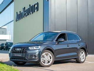 Audi Q5 55 TFSI e l Luchtvering | B&O | Trekhaak | Adap. Cruise | Stoelverwarming | LED | 19 Inch |