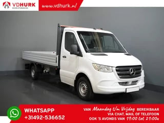 Mercedes-Benz Sprinter 317 CDI Aut. L3 Open laadbak/ 3.5t Trekverm./ MBUX/ 4.3m bak/ Stoelverw./ Cruise/ Trekhaak