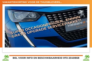 Peugeot 208 1.2 PureTech 100pk Allure - Blue Vertigo - 3D/Carplay/Clima/Nav