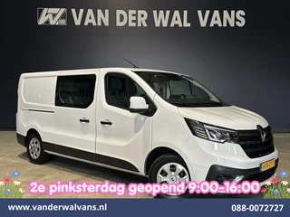 Renault Trafic 2.0 dCi L2H1 Dubbele Cabine Euro6 Airco | 6-Zits | Apple Carplay | Cruisecontrol | Trekhaak Android Auto, Parkeersensoren