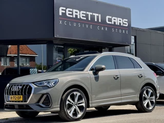 Audi Q3 35 TFSI AUT7 3X S-LINE. PANODAK LEDER NAVI CAMERA DIGI-DASH APPLE-CARPLAY LED LMV-20INCHE PDC