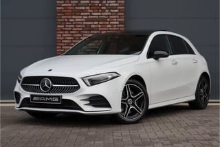 Mercedes-Benz A-Klasse 250 e AMG Line Aut8 | Panoramadak  | Memorypakket | Keyless Go | Camera | Widescreen | Sfeerverlichting | Advanced Sound System | Nightpakket | Multibeam LED | Voorklimatisering |