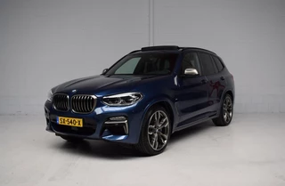 BMW X3 M40i xDrive 360PK M- sport org.ned / nap / panoramadak / trekhaak / head- up / harman-kardon / adap. cruise / 360 camera