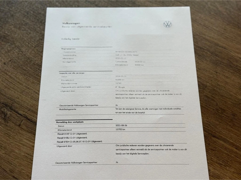 Hoofdafbeelding Volkswagen Golf