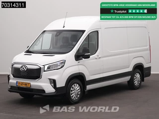 Maxus eDeliver 9 Elektrisch WLTP 256km Stad 52kWh L3H2 204pk ACC LED Camera Parkeersensoren L3 Airco