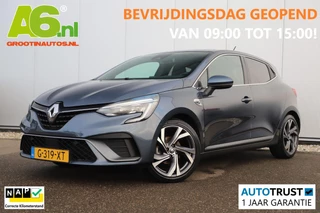 Renault Clio 1.0 TCe R.S. Line Trekhaak 17 inch LMV BOSE Groot Navigatie Achteruitrijcamera Carplay Android Half Leder