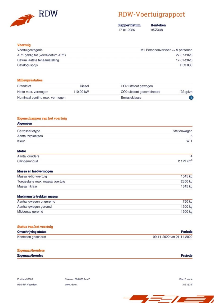 Hoofdafbeelding Land Rover Range Rover Evoque