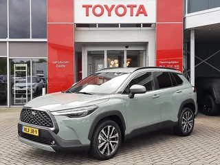 Toyota Corolla Cross 1.8 Hybrid 140 Style STOEL/STUURVERW HALF-LEDER NAVI APPLE/ANDROID AUTO-ACHTERKLEP AD-CRUISE 18"LM-VELGEN