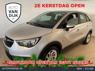 Opel CROSSLAND X 1.2 Turbo Innovation AUTOMAAT AIRCO NAVI VIA APP CRUISE BT STOELVERWARMING STUURVERW ZEER NETTE AUTO