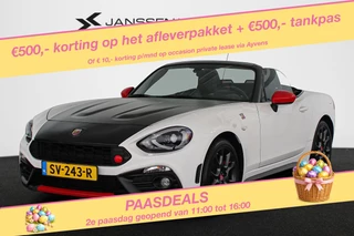 Abarth 124 Spider 1.4 MultiAir Turbo BOSE Stoelverwarming LED Koplampen Adaptief
