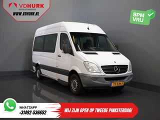 Mercedes-Benz Sprinter 313 2.2 CDI L2H2 €8.772 Incl. BTW BPM VRIJ! EXPORT Combi/ 9 Persoons/ Kombi/ 9P/ Airco/ Rolstoellift