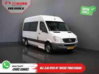 Mercedes-Benz Sprinter 313 2.2 CDI Aut. L2H2 €9.619 Incl. BTW BPM VRIJ! EXPORT Combi/ 9 Persoons/ Kombi/ 9P/ Airco/ Rolstoellift