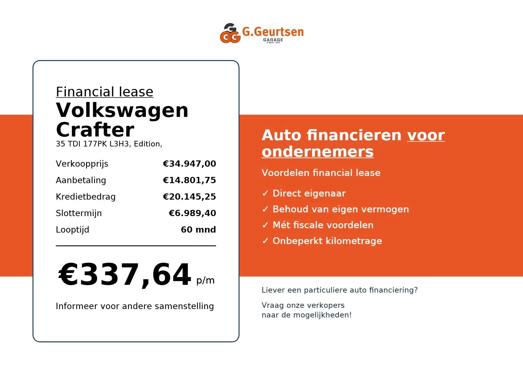 Hoofdafbeelding Volkswagen Crafter
