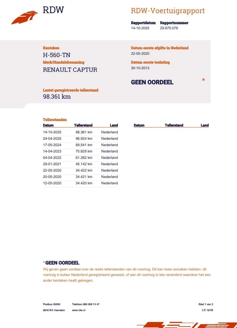 Hoofdafbeelding Renault Captur