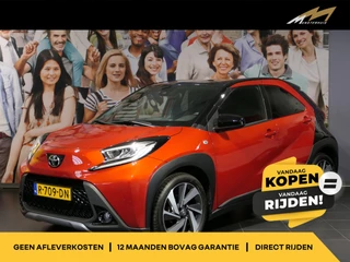 Toyota Aygo X 1.0 VVT-i MT Limited - Occasion Lease vanaf €379 p/m - Draadloze telefoonlader - camera - LMV 18" - half leder/stof bekleding