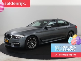 BMW 5-serie 520i M Sport | Alcantara | Sfeerverlichting |  Trekhaak | Navigatie Professional | Full LED | Sportstoelen | Parkeerhulp | Cruise control | Keyless start | Climate control | Bluetooth
