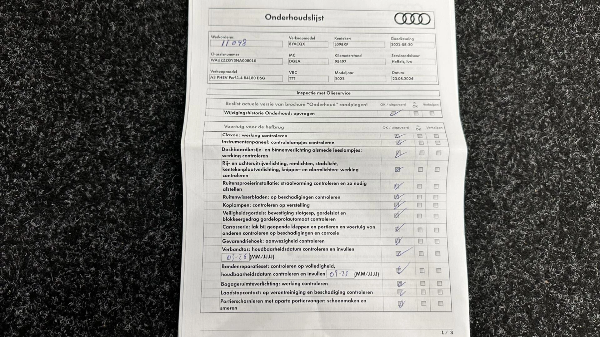 Hoofdafbeelding Audi A3