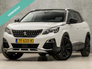 Peugeot 3008 1.2 PureTech Premium GT Sport (APPLE CARPLAY, PARELMOER, LEDER, 360 CAMERA, KEYLESS, SPORTSTOELEN, TREKHAAK, GETINT GLAS, ZWART DAK, NIEUWE APK, NIEUWSTAAT)