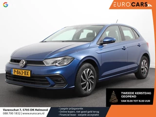 Volkswagen Polo 1.0 TSI Life Nieuw model Navigatie Digitale Cockpit Airco Parkeer sensoren V+A | LED Lichtmetalen Velgen