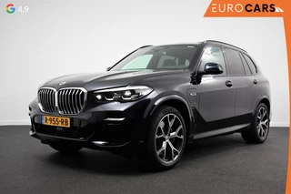 BMW X5 xDrive45e 394pk High Executive M-Sport PHEV 6 cilinder Panoramisch schuif-kantel dak Harman Kardon Head up display Lederen bekleding Electrische verstelling comfort stoelen
