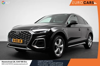 Hoofdafbeelding Audi Q5 Audi Q5 Sportback 50 TFSI e S edition | Navigatie | Panorama Dak | Adaptive Cruise Control | LED | Camera | Elektrische Achterklep | Keyless Entry | Extra Getint Glas