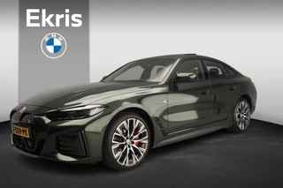 BMW i4 Gran Coupé eDrive40 | M-Sportpakket | LED | Leder | Navigatie | Active cruise | Schuifdak | Keyles go | DAB | Harman-kardon sound | Alu 20 inch