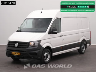 Volkswagen Crafter 102pk L3H3 Trekhaak Navi Airco Parkeersensoren v+a Euro6 L2H2 Airco Trekhaak