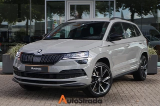 Skoda Karoq 1.5 SportLine TSI ACT 150pk | LED | Navi | Camera | Virtual | Trekhaak | Climate | Keyless | Carplay