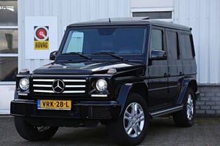 Mercedes-Benz G-Klasse 350d 245PK 7G-Tronic Plus 4MATIC Aut.*Grijs kenteken*Perfect Mercedes Onderh.*1ste Eig!*ACC/Schuifdak/Trekhaak/Treeplanken/Leder/Navi/Bi-Xenon/LED/Stoelverw./Stoelkoeling/Standkachel/Camera/Parkeersens.V+A/VOL!*