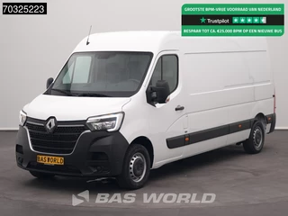 Renault Master 135PK L3H2 LED Airco Cruise Parkeersensoren v+a Euro6 L3 Airco Cruise control