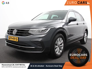 Volkswagen Tiguan 1.5 TSI DSG 150pk Life | Navigatie | Apple Carplay/Android Auto | Parkeersensoren | Adaptive cruise Control | Wegklapbare Trekhaak | Stoel- en stuurverwarming | Ledverlichting | Getinte ramen | Climate Control