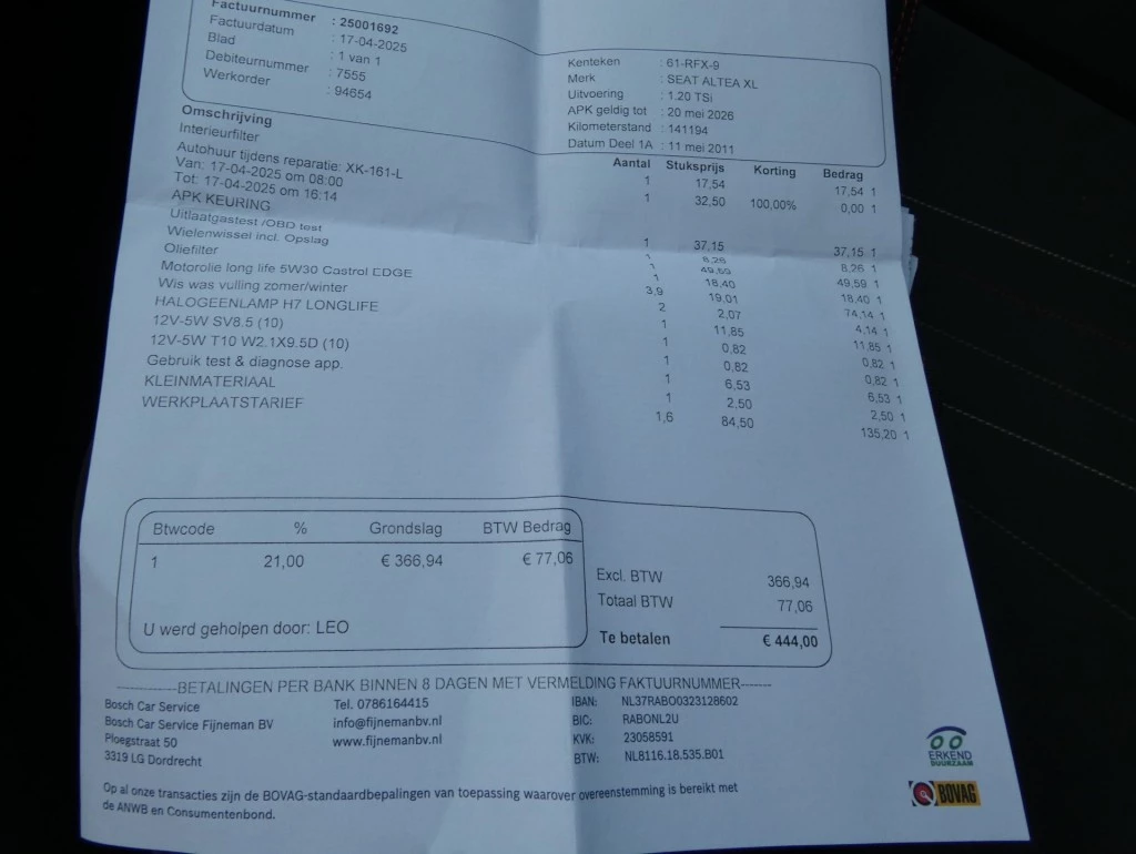 Hoofdafbeelding SEAT Altea XL