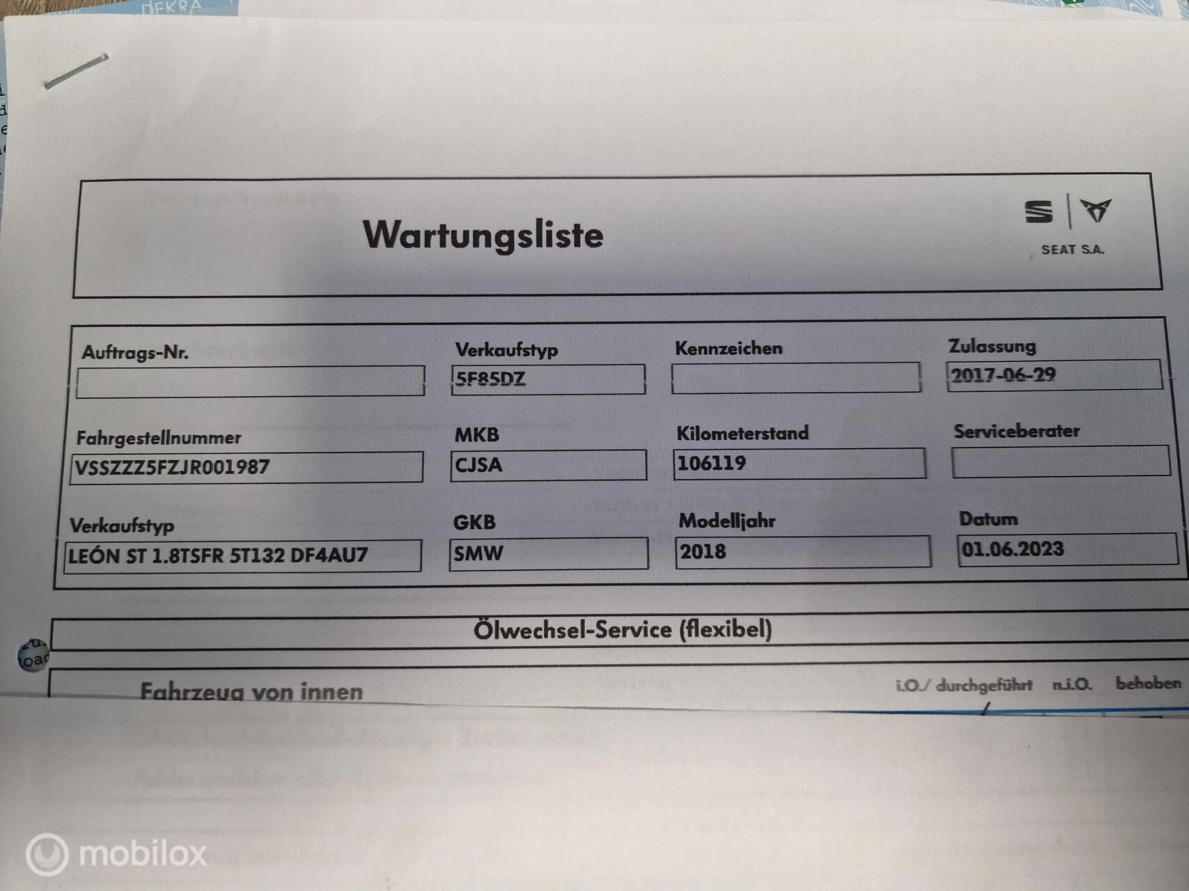 Hoofdafbeelding SEAT Leon