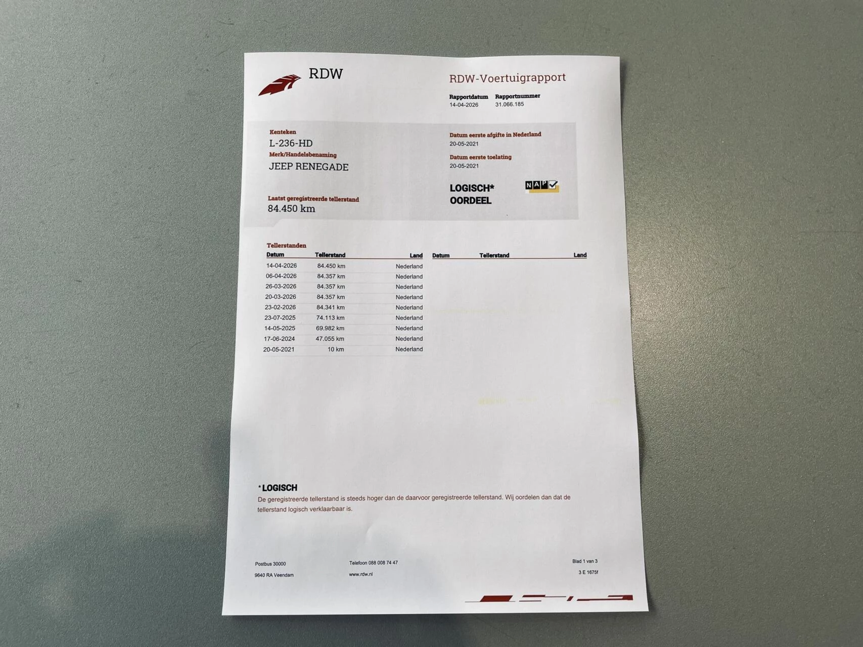 Hoofdafbeelding Jeep Renegade
