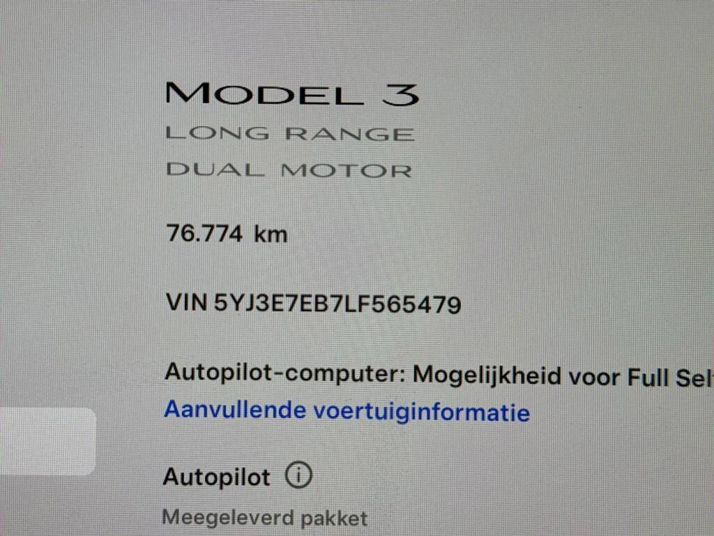 Hoofdafbeelding Tesla Model 3