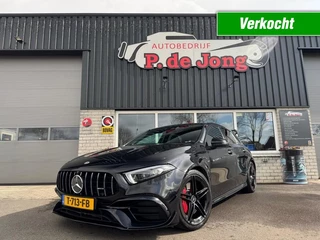 Hoofdafbeelding Mercedes-Benz A-Klasse Mercedes-Benz A-Klasse A45 S AMG Aeropakket Panorama Kuipstoelen Burmester 360 ACC Bom vol!