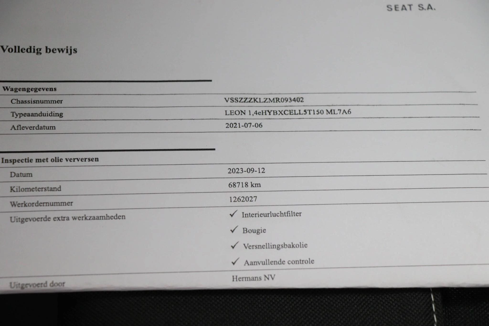 Hoofdafbeelding SEAT Leon