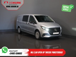 Mercedes-Benz Vito 116 CDI Aut. L3 DC Dubbel Cabine BPM VRIJ! 6 Pers./ 2xSchuifdeur/ LED/ Stoelverw./ 270Gr. Deuren/ Carplay/ Camera/ Cruise/ Trekhaak