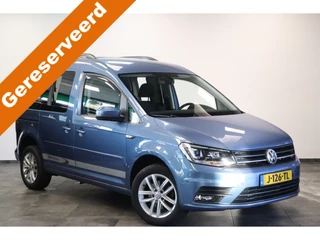 Volkswagen Caddy Maxi 2.0 TDI Trendline 5p Beach Mini Camper Uitvoering 2x Schuifdeuren Navigatie Cruise control stand kachel  trekhaak Getuned naar 180PK