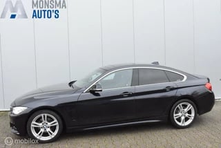 BMW 420i AUT. Gran Coupé M-Sport 2017 Carbonschwarz Schuifdak Leder Privacyglass 18" LMV Afn. trekhaak