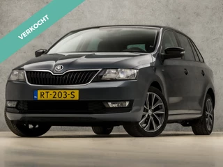 Hoofdafbeelding Škoda Rapid Škoda Rapid Spaceback 1.0 TSI Greentech Drive Automaat (PANORAMADAK, NAVIGATIE, CLIMATE, STOELVERWARMING, GETINT GLAS, SPORTSTOELEN, TREKHAAK, CRUISE, ELEK PAKKET, NIEUWSTAAT)