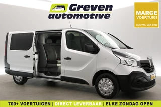 Renault Trafic 1.6 dCi T29 L2H1 | Marge | Dubbele Cabine | Airco | Cruise | Navi | Parkeersens.