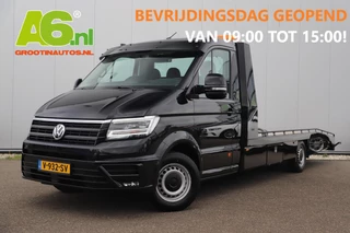 Volkswagen Crafter 35 2.0 TDI L4 4Motion Highline 177PK Automaat TIJHOF Luchtvering Deep Black Metallic Stuur & Stoelverwarming Navigatie Carplay Android Full LED 1290KG Laadvermogen!
