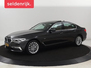 BMW 5-serie 540i High Executive | 51.800km NAP | Schuifdak |  Luxury Line | Leder | 360 Camera | Comfortstoelen | Keyless | Stoelverwarming | Navigatie | Memory | Full LED | Dodehoek detectie | Park Assist