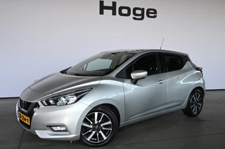 Hoofdafbeelding Nissan Micra Nissan Micra 1.0 IG-T N-Connecta Clima Navigatie LED Goed Onderhouden! Inruil Mogelijk!